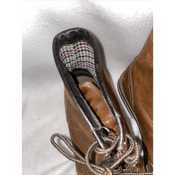 Penguin Jerry Jeff  Men Leather Brown Boots Chukka 13 Munsingwear Preppy - Picture 15 of 16